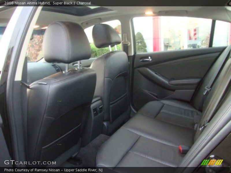 Super Black / Charcoal 2008 Nissan Altima Hybrid