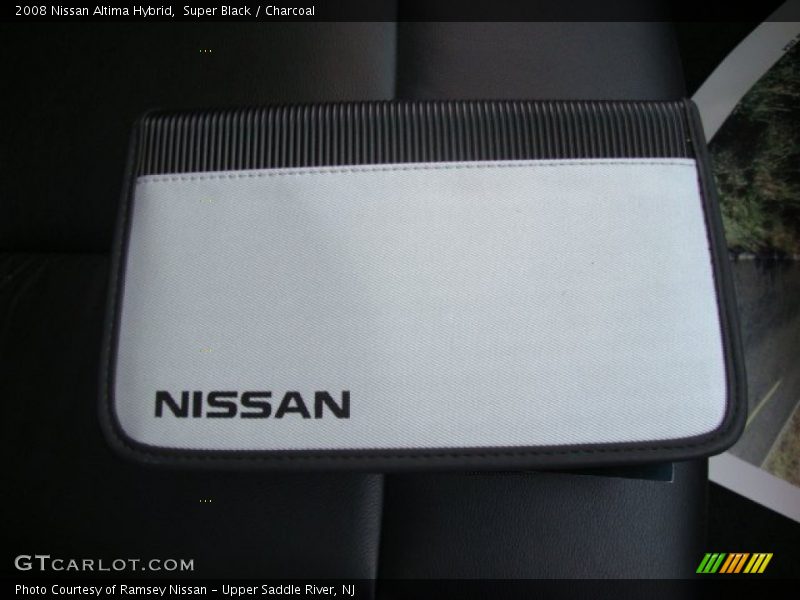 Super Black / Charcoal 2008 Nissan Altima Hybrid