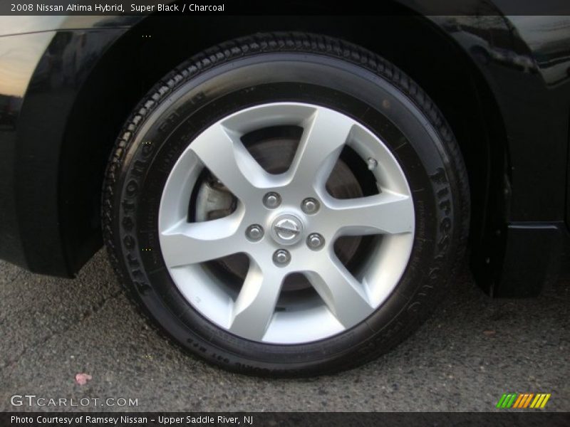 Super Black / Charcoal 2008 Nissan Altima Hybrid