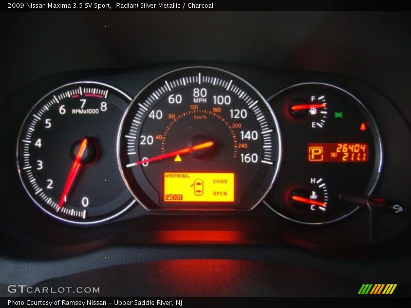  2009 Maxima 3.5 SV Sport 3.5 SV Sport Gauges