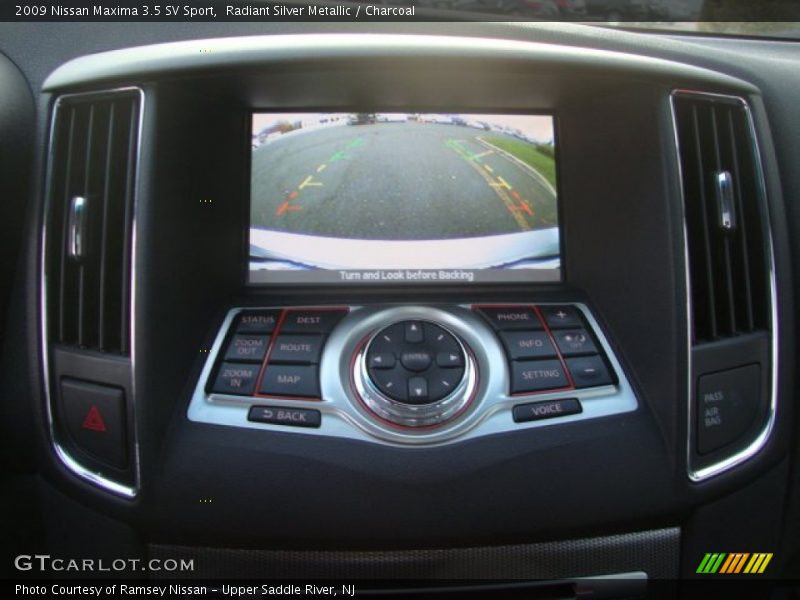 Radiant Silver Metallic / Charcoal 2009 Nissan Maxima 3.5 SV Sport
