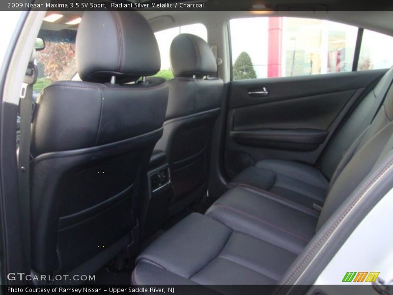 Radiant Silver Metallic / Charcoal 2009 Nissan Maxima 3.5 SV Sport