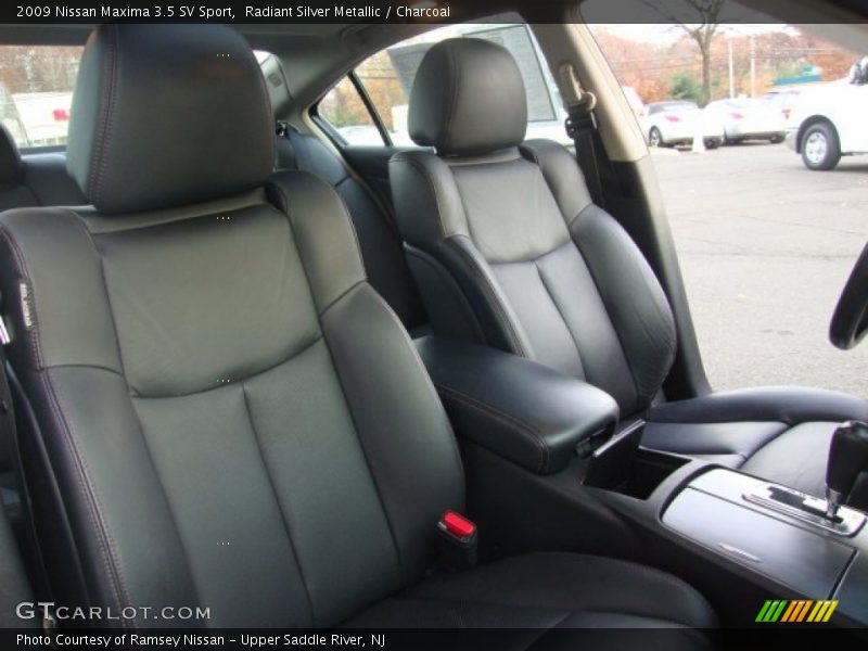 Radiant Silver Metallic / Charcoal 2009 Nissan Maxima 3.5 SV Sport