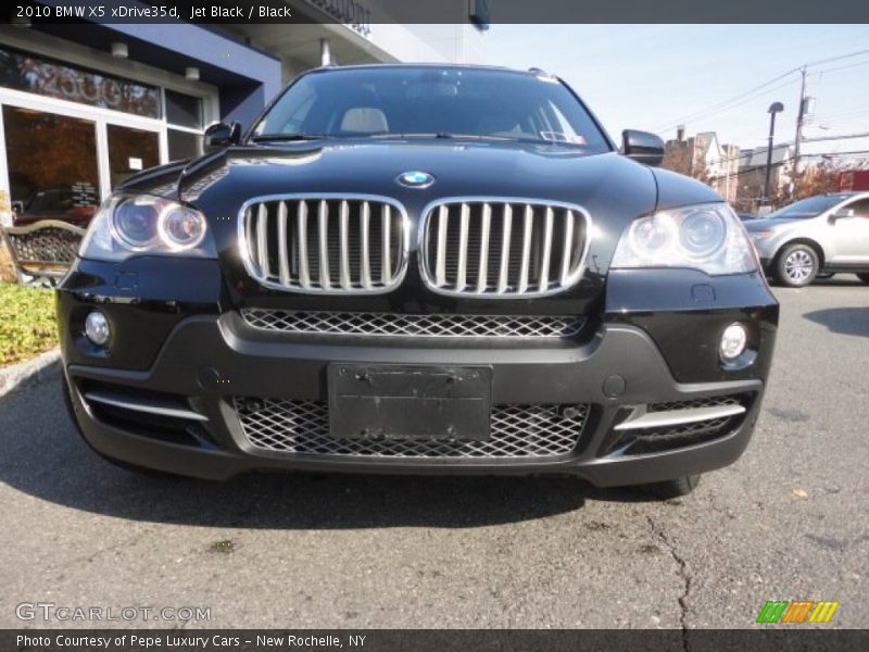 Jet Black / Black 2010 BMW X5 xDrive35d