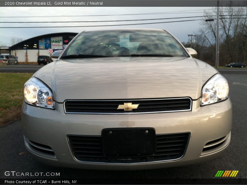 Gold Mist Metallic / Neutral 2010 Chevrolet Impala LS