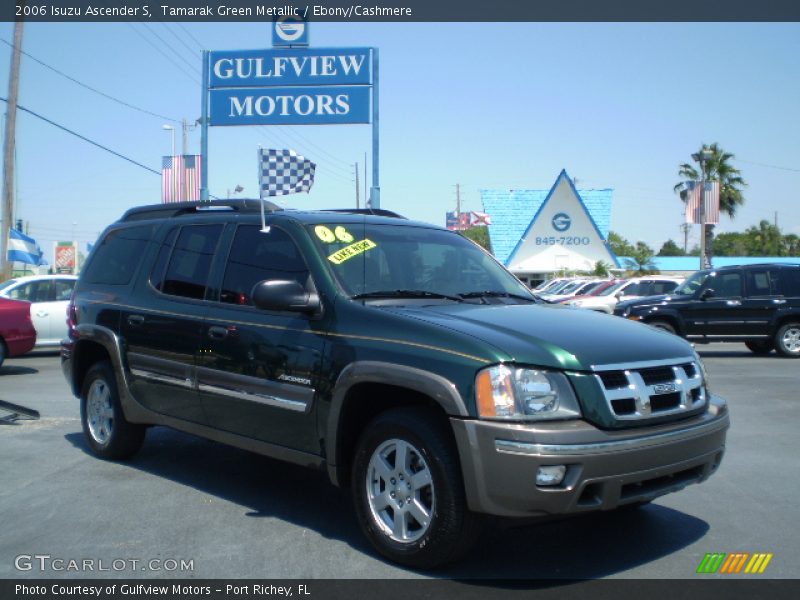 Tamarak Green Metallic / Ebony/Cashmere 2006 Isuzu Ascender S