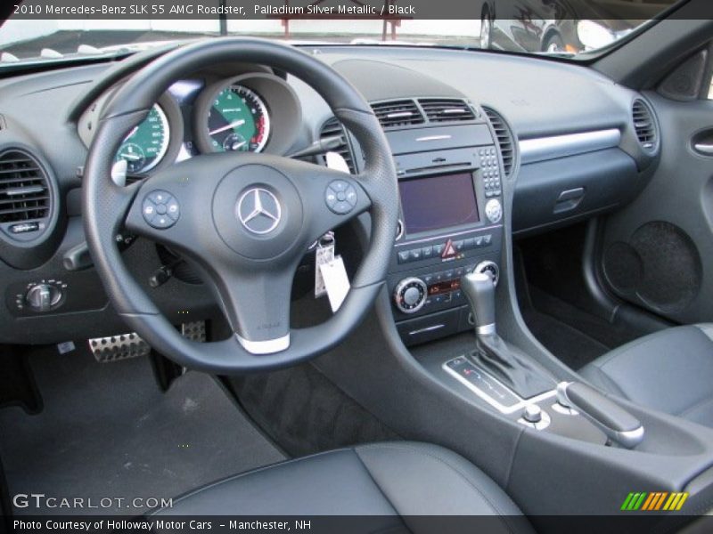 Dashboard of 2010 SLK 55 AMG Roadster