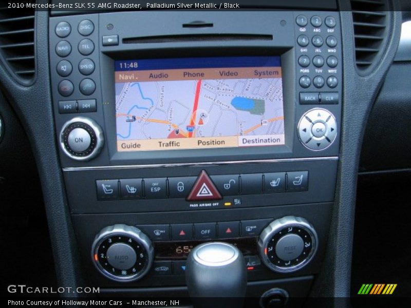 Navigation of 2010 SLK 55 AMG Roadster