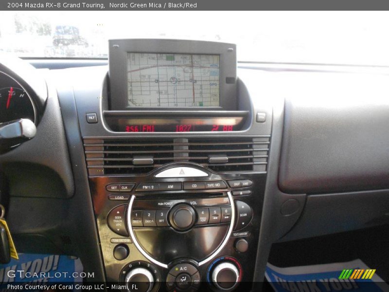 Nordic Green Mica / Black/Red 2004 Mazda RX-8 Grand Touring