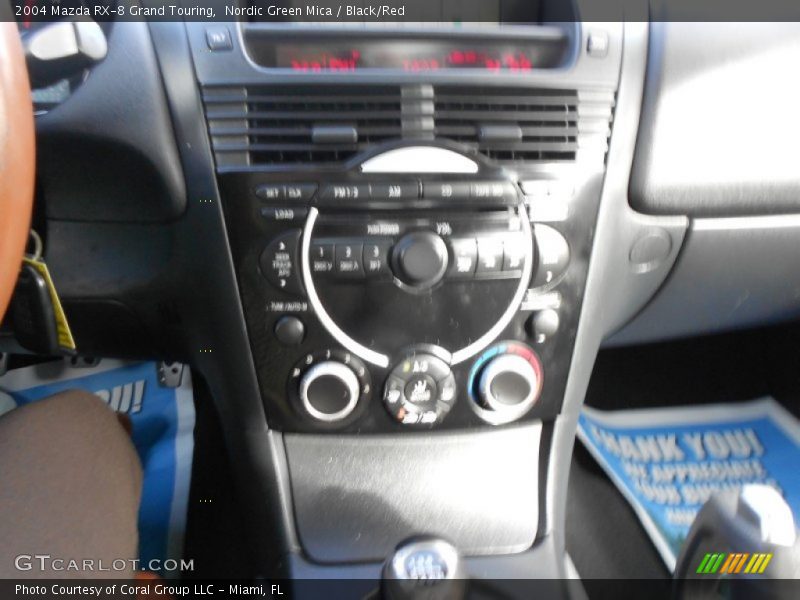 Nordic Green Mica / Black/Red 2004 Mazda RX-8 Grand Touring