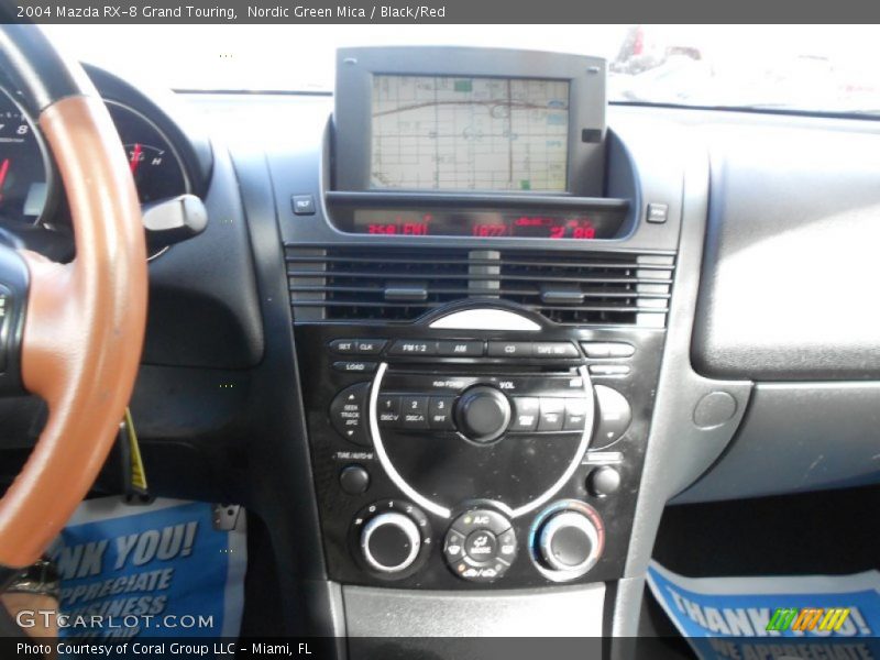 Nordic Green Mica / Black/Red 2004 Mazda RX-8 Grand Touring