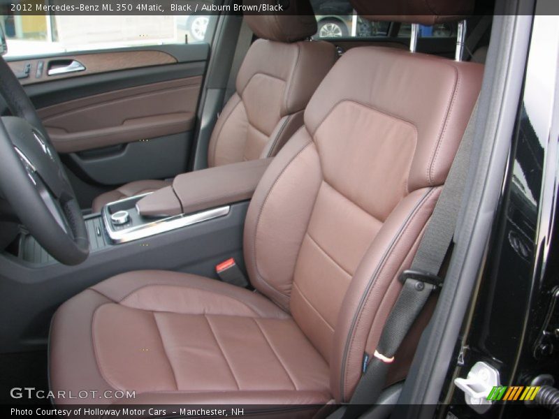  2012 ML 350 4Matic Auburn Brown/Black Interior