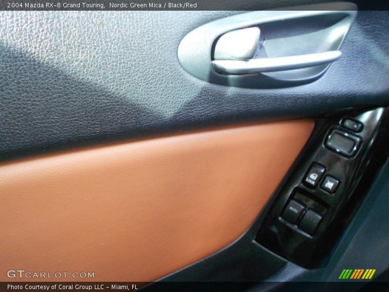 Nordic Green Mica / Black/Red 2004 Mazda RX-8 Grand Touring