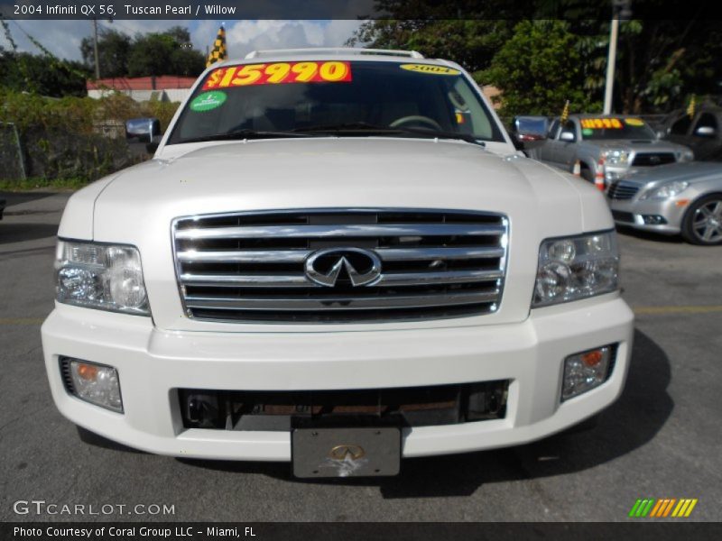 Tuscan Pearl / Willow 2004 Infiniti QX 56