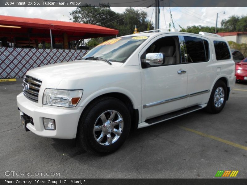 Tuscan Pearl / Willow 2004 Infiniti QX 56