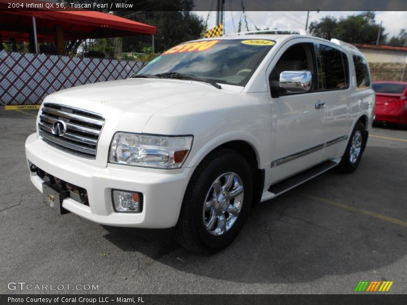 Tuscan Pearl / Willow 2004 Infiniti QX 56