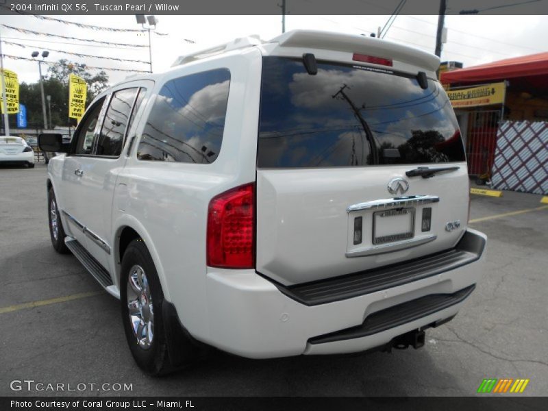 Tuscan Pearl / Willow 2004 Infiniti QX 56