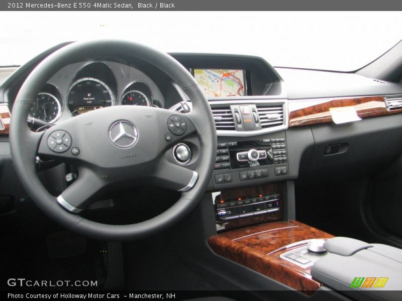 Dashboard of 2012 E 550 4Matic Sedan