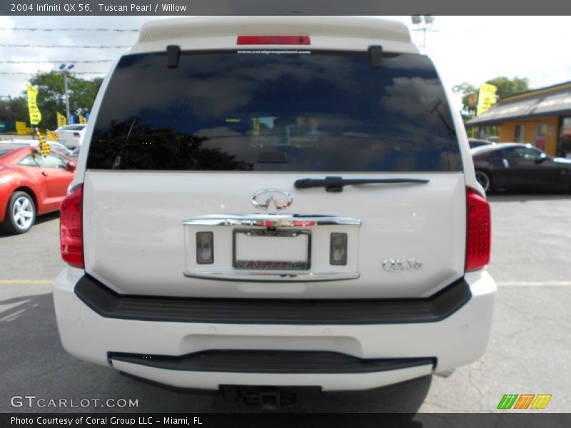 Tuscan Pearl / Willow 2004 Infiniti QX 56