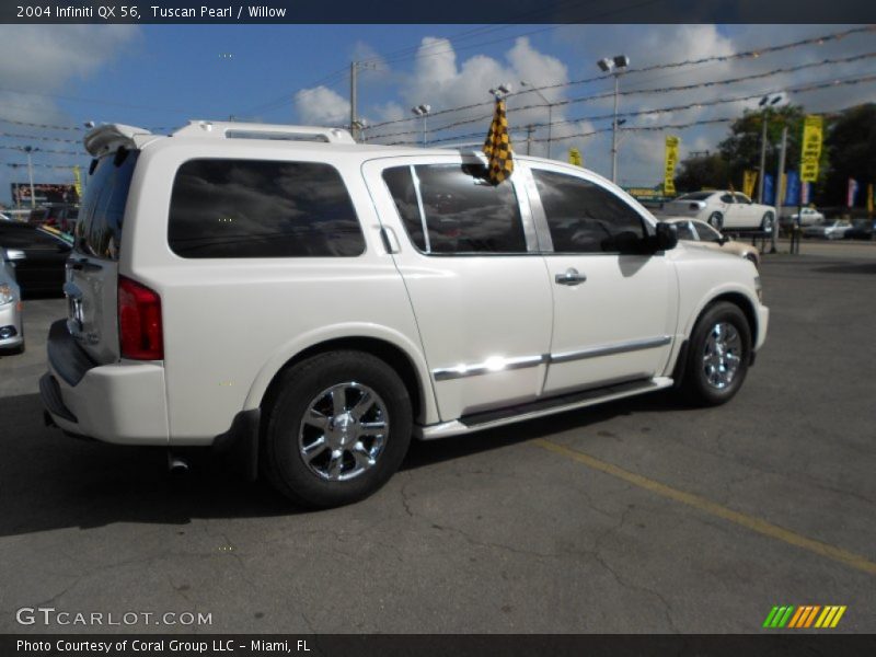 Tuscan Pearl / Willow 2004 Infiniti QX 56