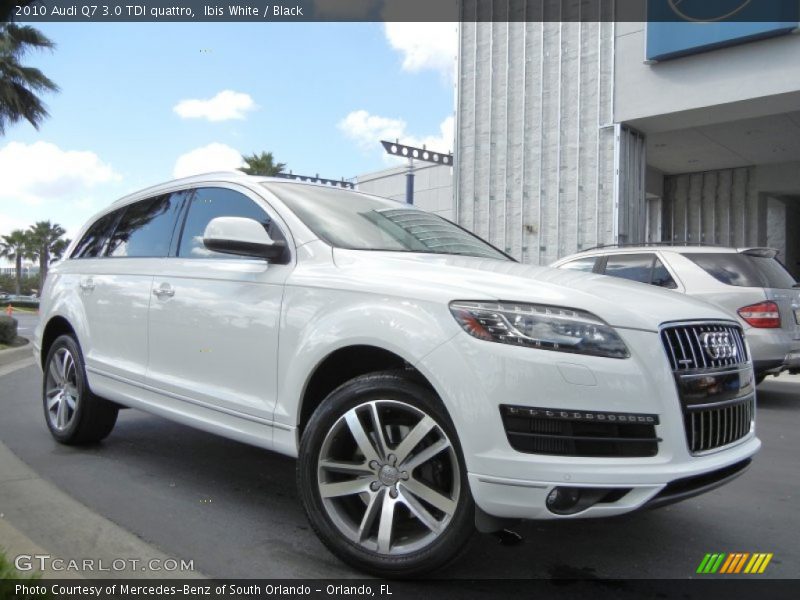 Ibis White / Black 2010 Audi Q7 3.0 TDI quattro