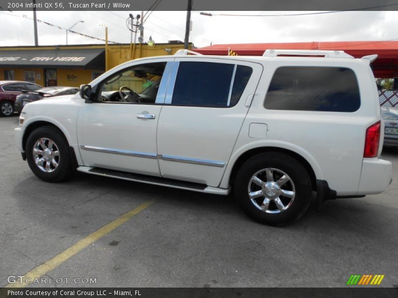 Tuscan Pearl / Willow 2004 Infiniti QX 56