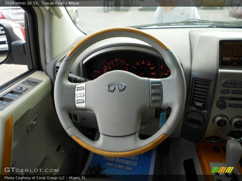 Tuscan Pearl / Willow 2004 Infiniti QX 56