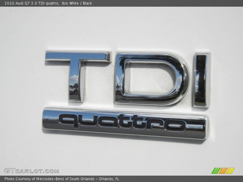  2010 Q7 3.0 TDI quattro Logo