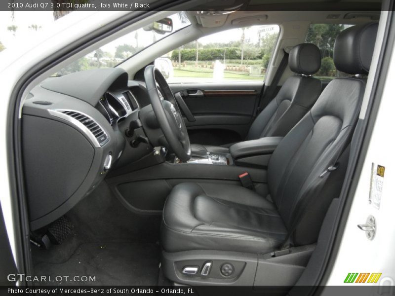  2010 Q7 3.0 TDI quattro Black Interior