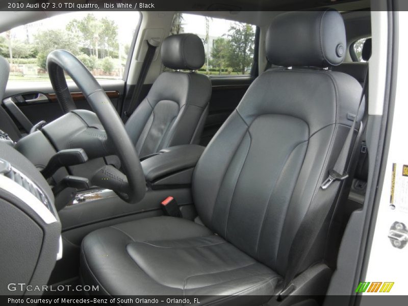  2010 Q7 3.0 TDI quattro Black Interior