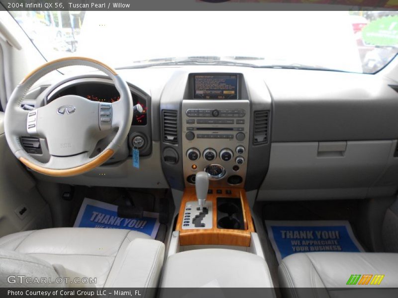 Tuscan Pearl / Willow 2004 Infiniti QX 56
