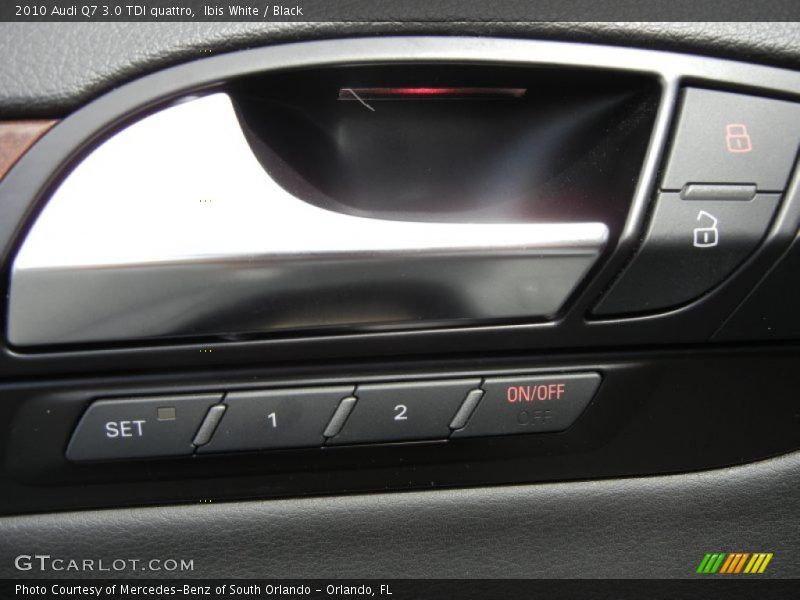 Controls of 2010 Q7 3.0 TDI quattro