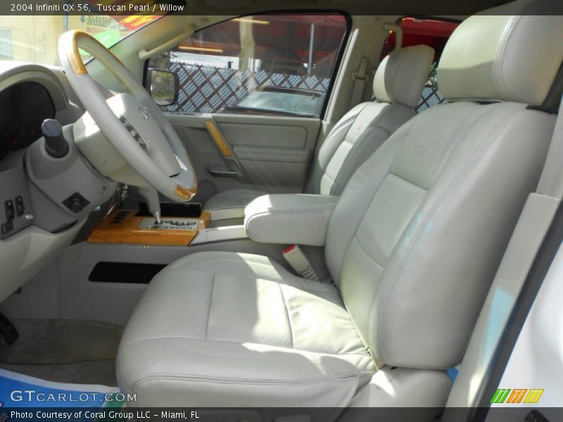 Tuscan Pearl / Willow 2004 Infiniti QX 56