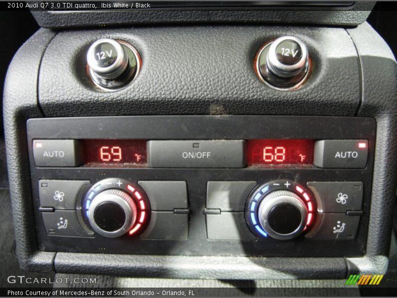 Controls of 2010 Q7 3.0 TDI quattro