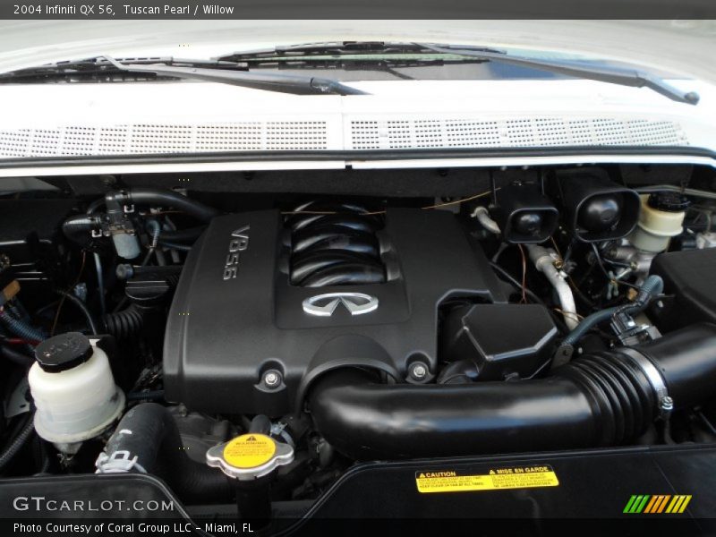 Tuscan Pearl / Willow 2004 Infiniti QX 56
