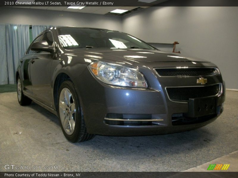 Taupe Gray Metallic / Ebony 2010 Chevrolet Malibu LT Sedan