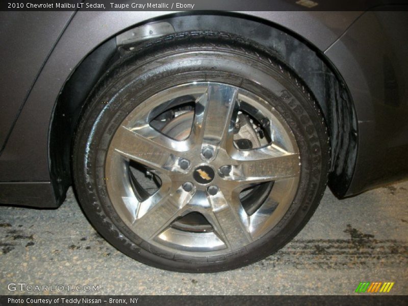 Taupe Gray Metallic / Ebony 2010 Chevrolet Malibu LT Sedan
