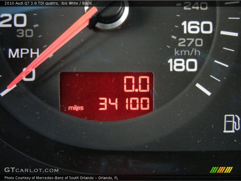 Ibis White / Black 2010 Audi Q7 3.0 TDI quattro