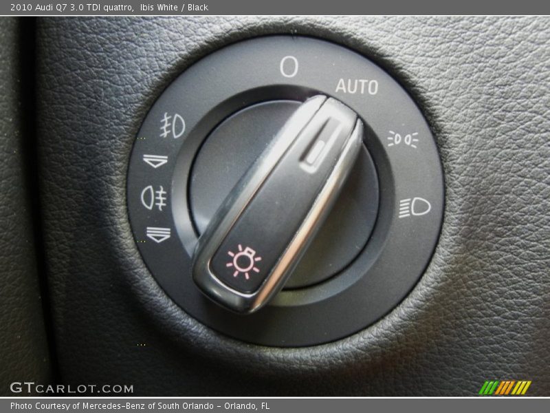 Controls of 2010 Q7 3.0 TDI quattro