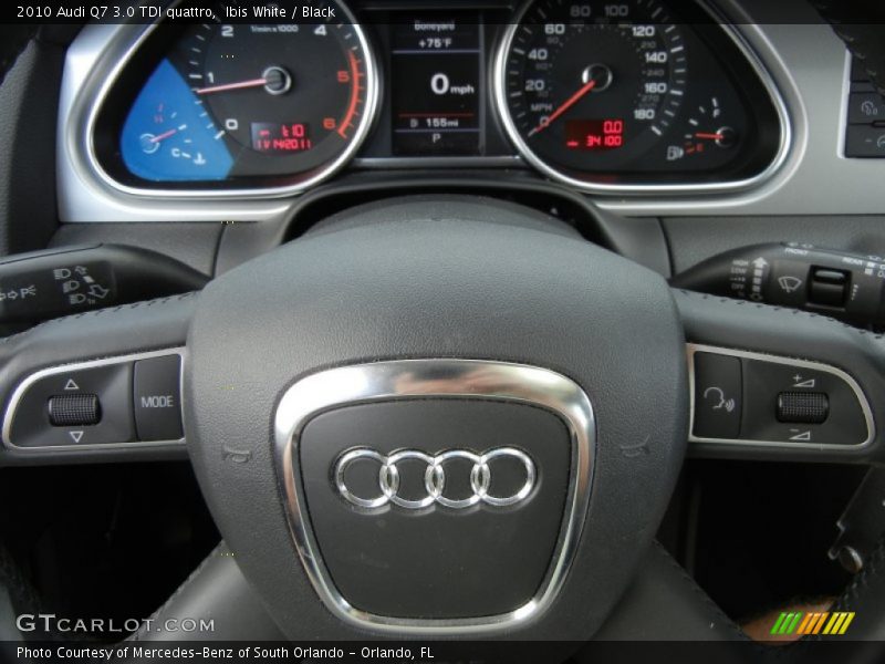 Ibis White / Black 2010 Audi Q7 3.0 TDI quattro