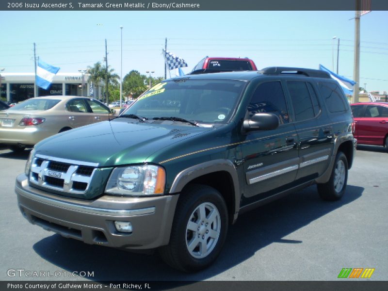 Tamarak Green Metallic / Ebony/Cashmere 2006 Isuzu Ascender S