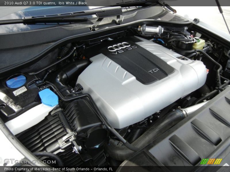  2010 Q7 3.0 TDI quattro Engine - 3.0 Liter TDI Turbo-Diesel DOHC 24-Valve V6