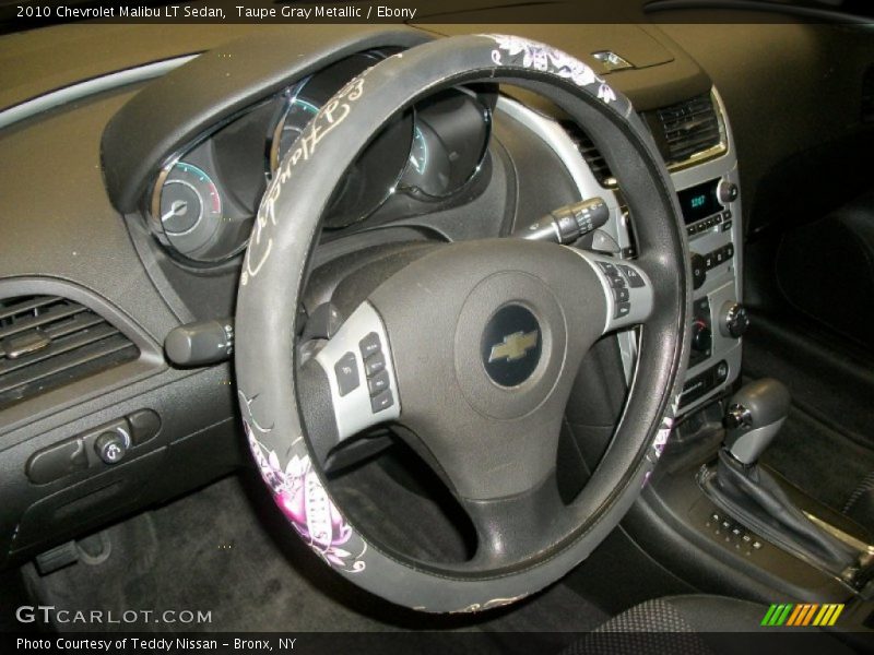 Taupe Gray Metallic / Ebony 2010 Chevrolet Malibu LT Sedan