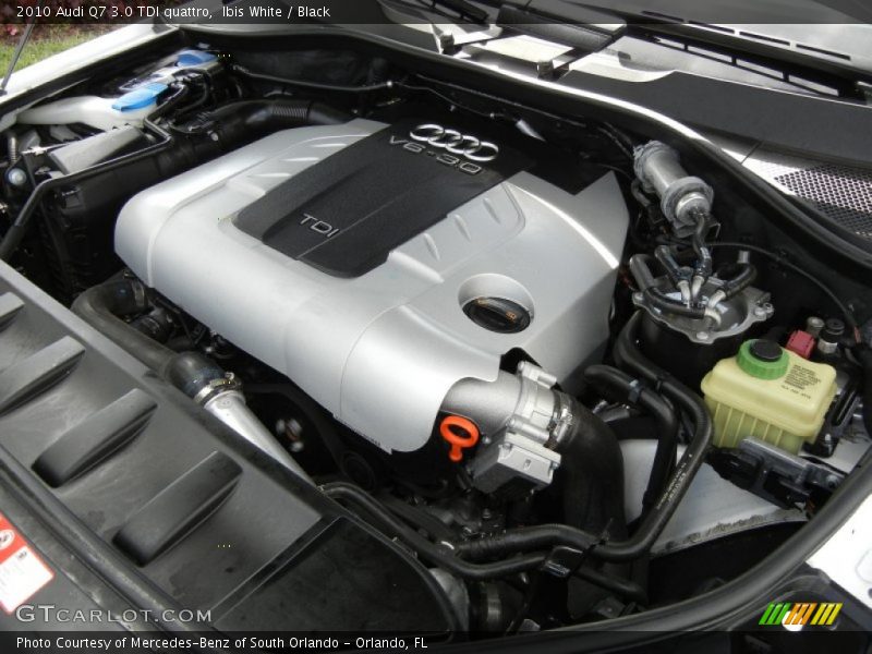  2010 Q7 3.0 TDI quattro Engine - 3.0 Liter TDI Turbo-Diesel DOHC 24-Valve V6