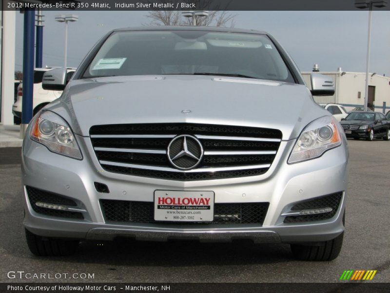 Iridium Silver Metallic / Black 2012 Mercedes-Benz R 350 4Matic