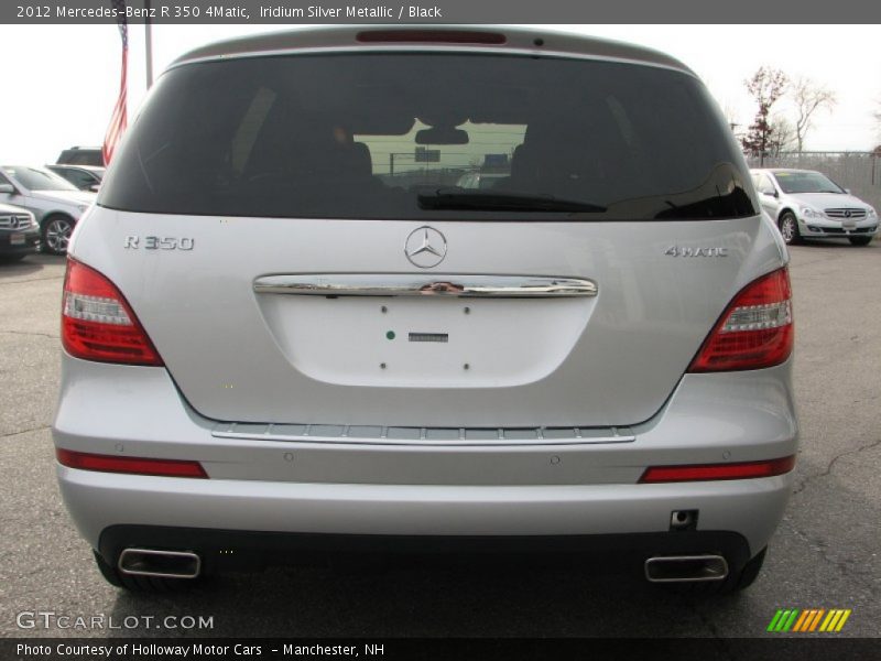 Iridium Silver Metallic / Black 2012 Mercedes-Benz R 350 4Matic