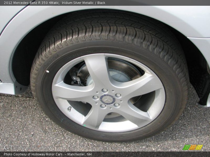Iridium Silver Metallic / Black 2012 Mercedes-Benz R 350 4Matic