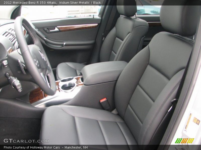 Iridium Silver Metallic / Black 2012 Mercedes-Benz R 350 4Matic
