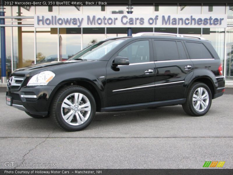 Black / Black 2012 Mercedes-Benz GL 350 BlueTEC 4Matic