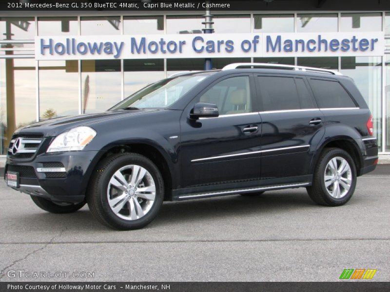 Capri Blue Metallic / Cashmere 2012 Mercedes-Benz GL 350 BlueTEC 4Matic
